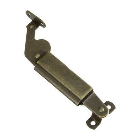 National Hardware National Hardware Antique Brass Steel Left Hand Spring Lid Support 5.5 in. 1 pk N208-660